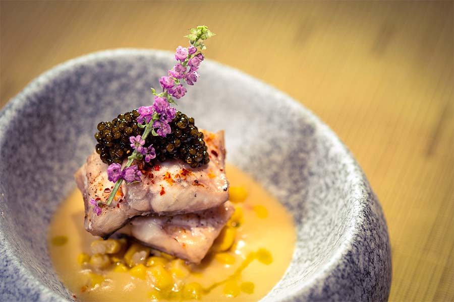 Fresh water eel at Maison ES
